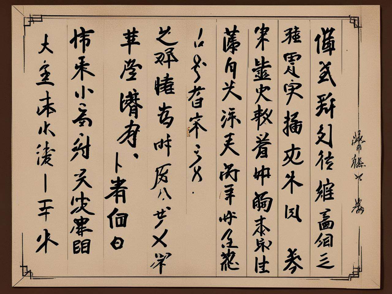 书法与命理：书写命运篇章
