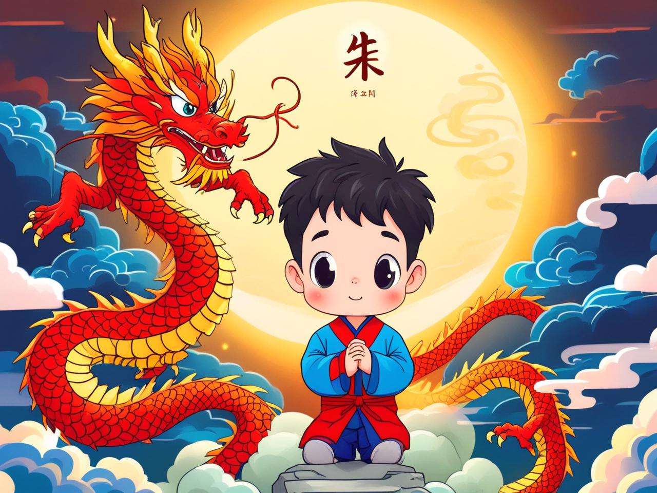 朱姓男孩名字属龙好不好?探讨取名之道