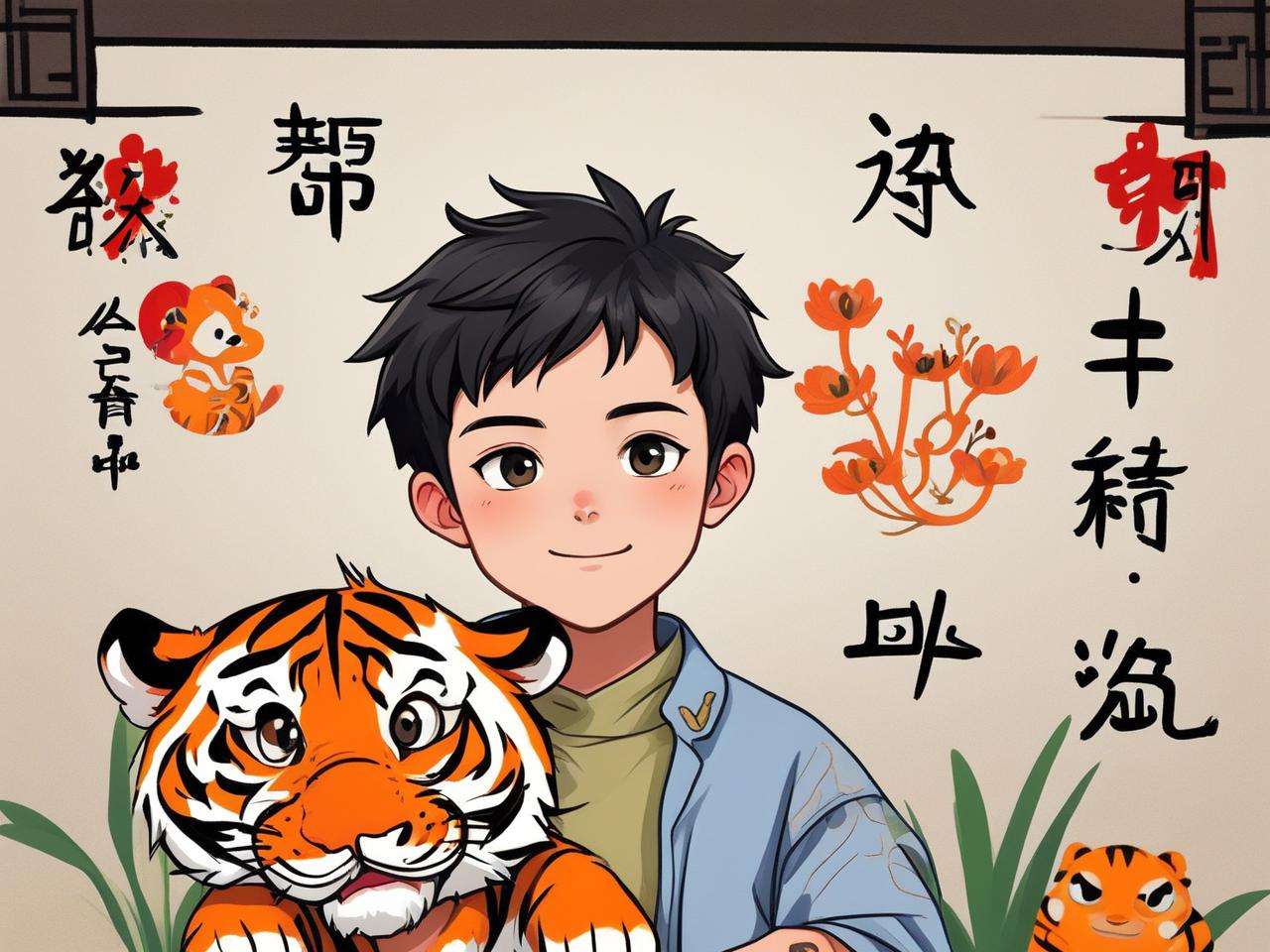 名字五格全阳男孩好吗？属虎的特质与影响