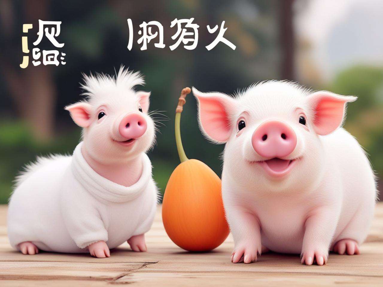好听的名字:属猪女生的两个字之美