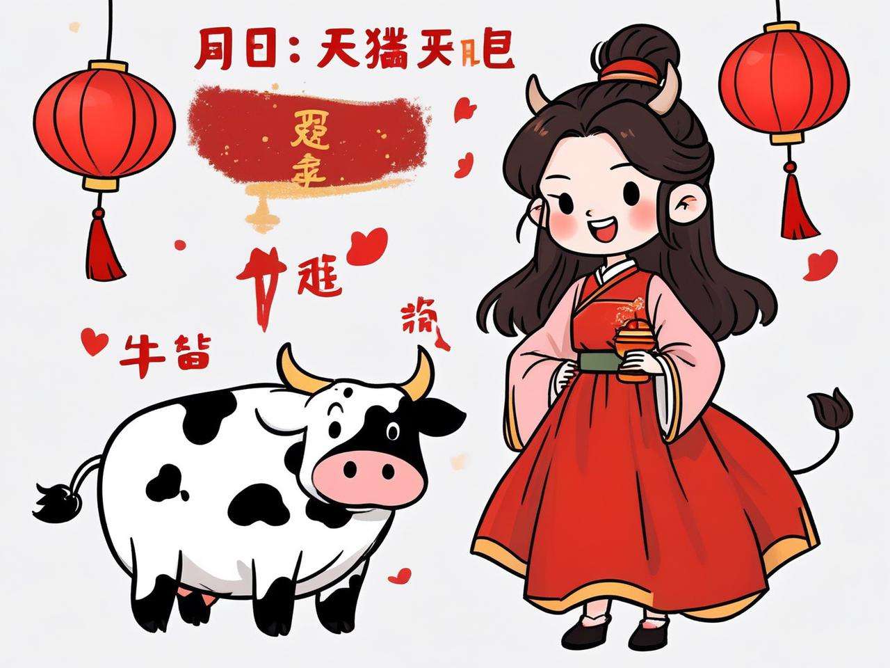 属猪与牛合财吗?女孩子名字大揭秘