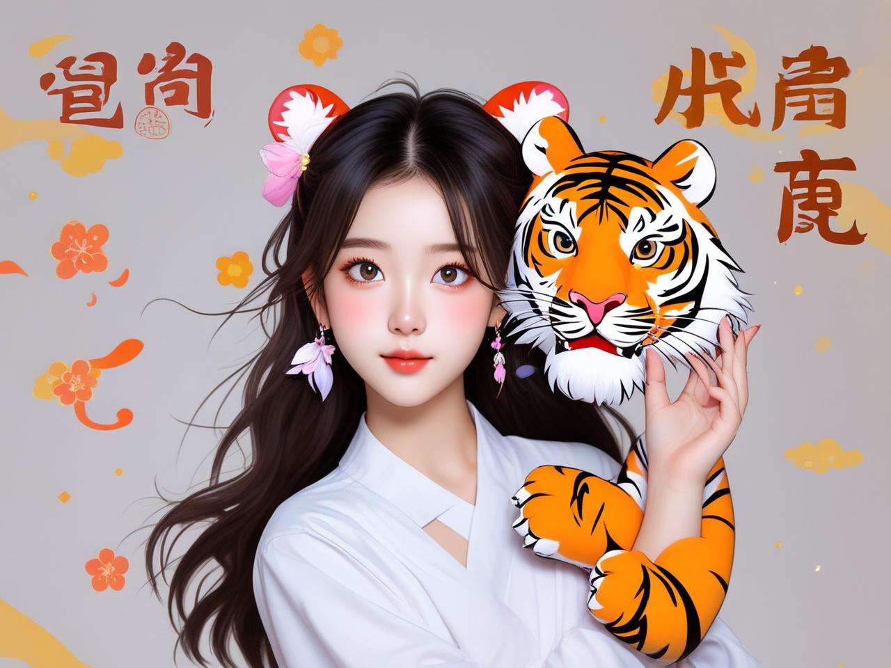 属龙生老虎女孩名字推荐及寓意解读