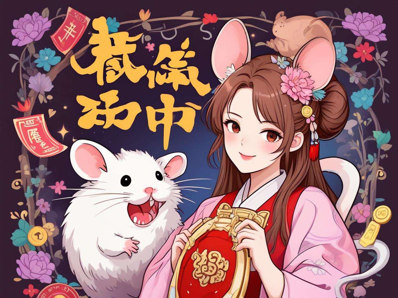 鼠和属马的合财吗女孩名字有哪些?
