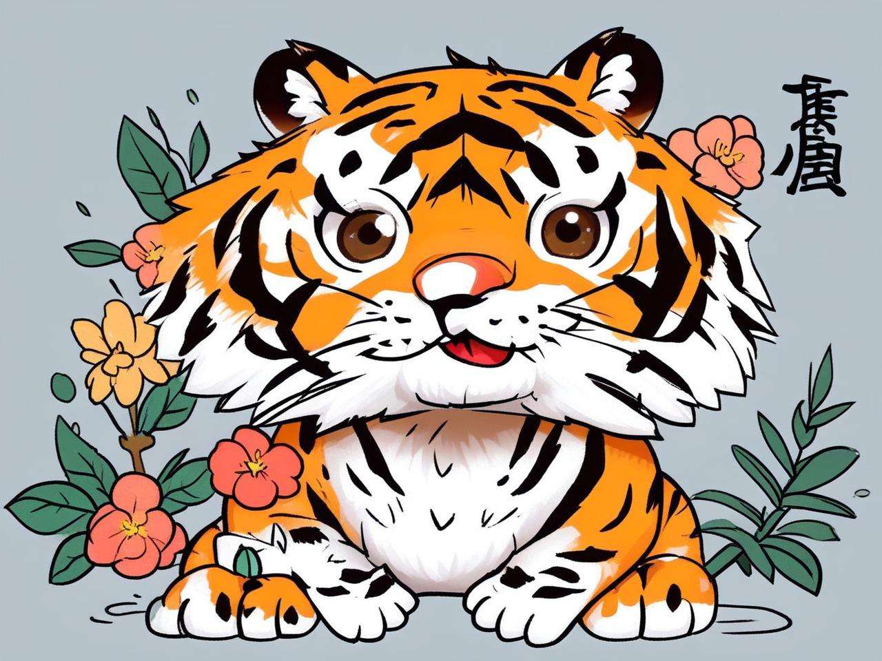 属虎男名字设计头像，展现独特个性与魅力