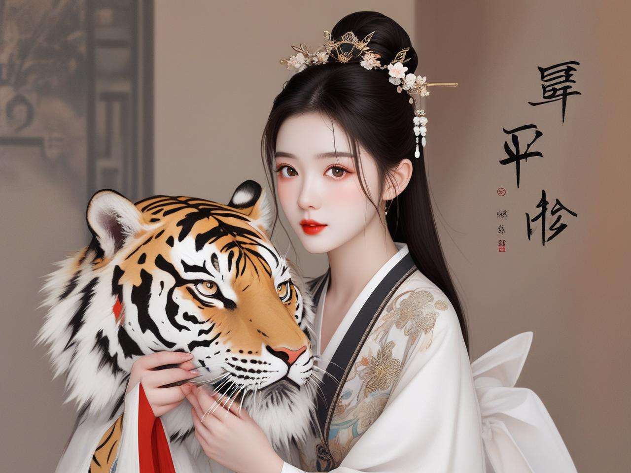 带平字的女性名字，属虎的她别具一格