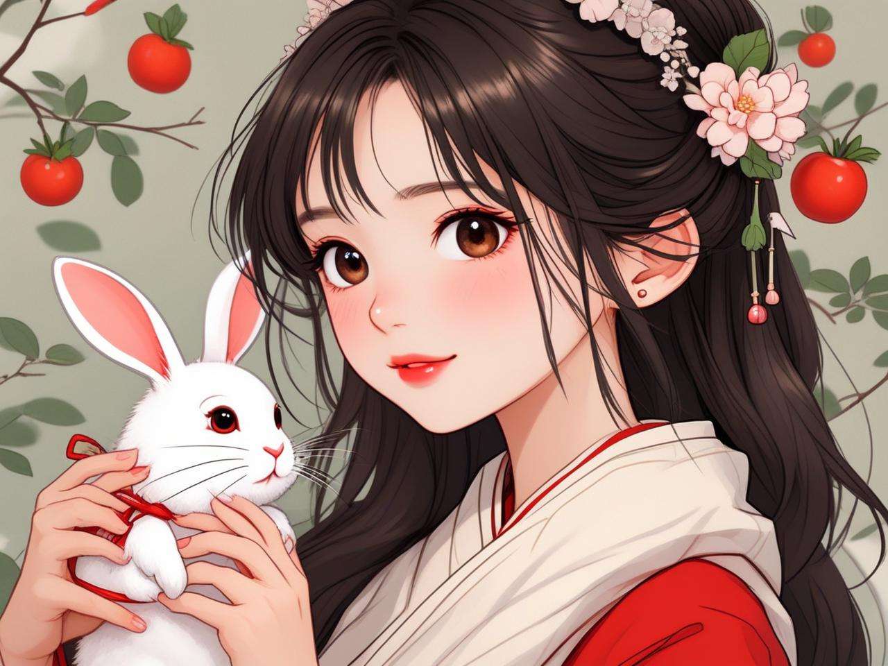 女孩属兔名字带英,寓意美好如兔之灵动