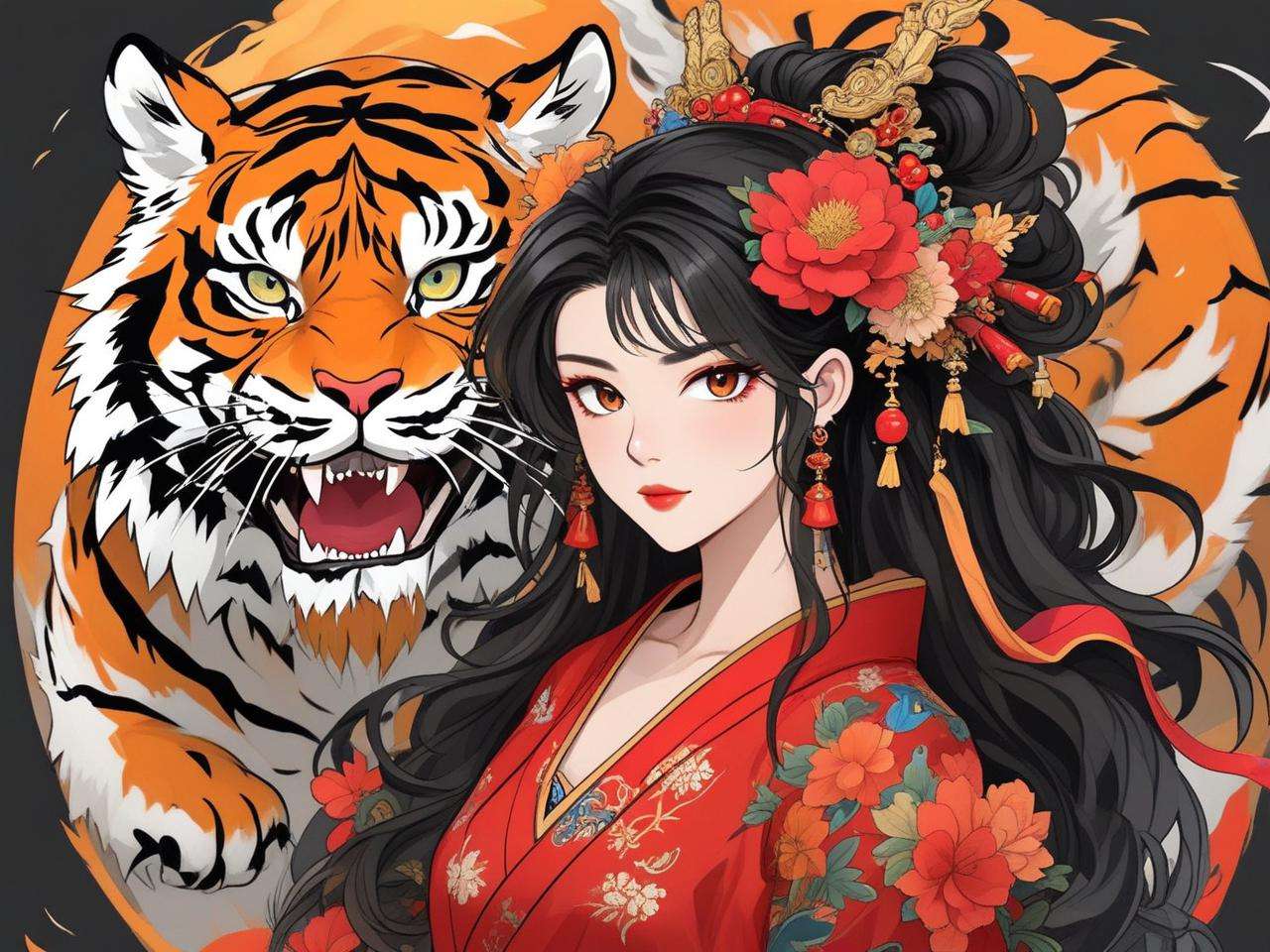属虎名字叫苑青龙好吗
