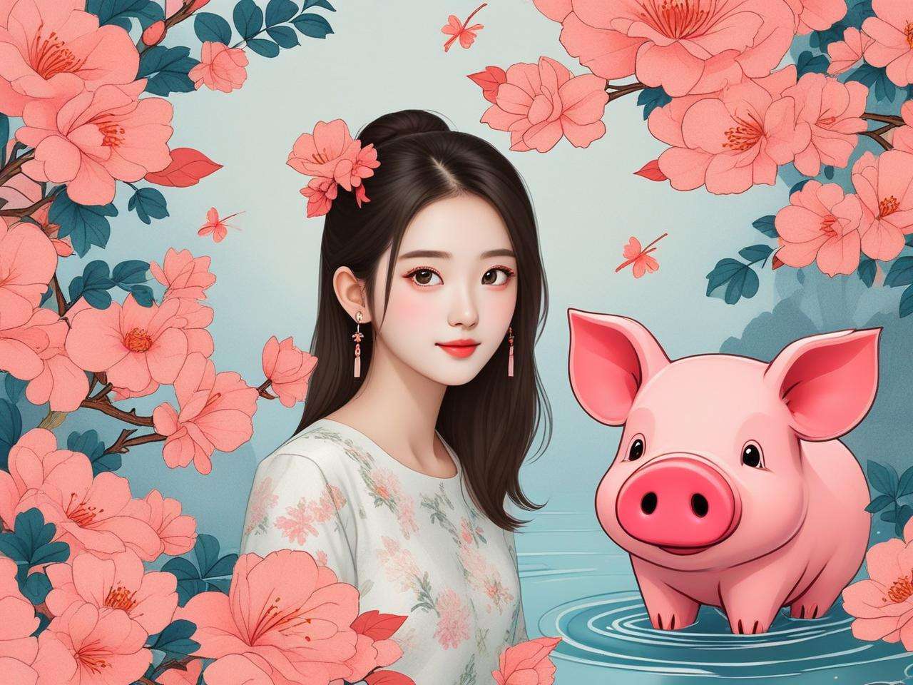 属猪女孩起名带水字旁好吗？有何寓意？