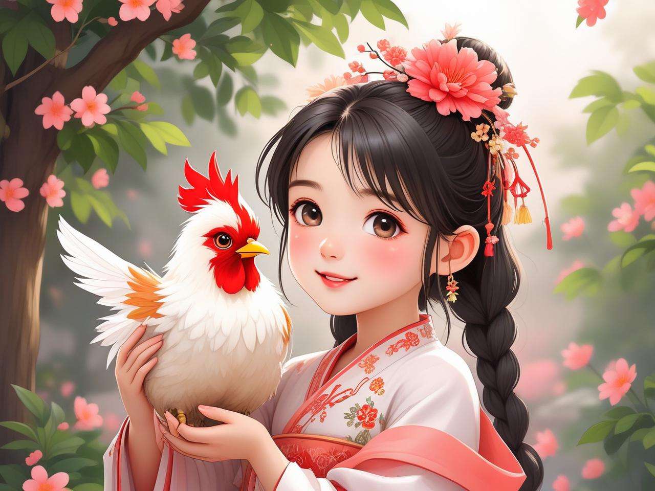 属鸡女孩姓聂，好听名字大揭秘