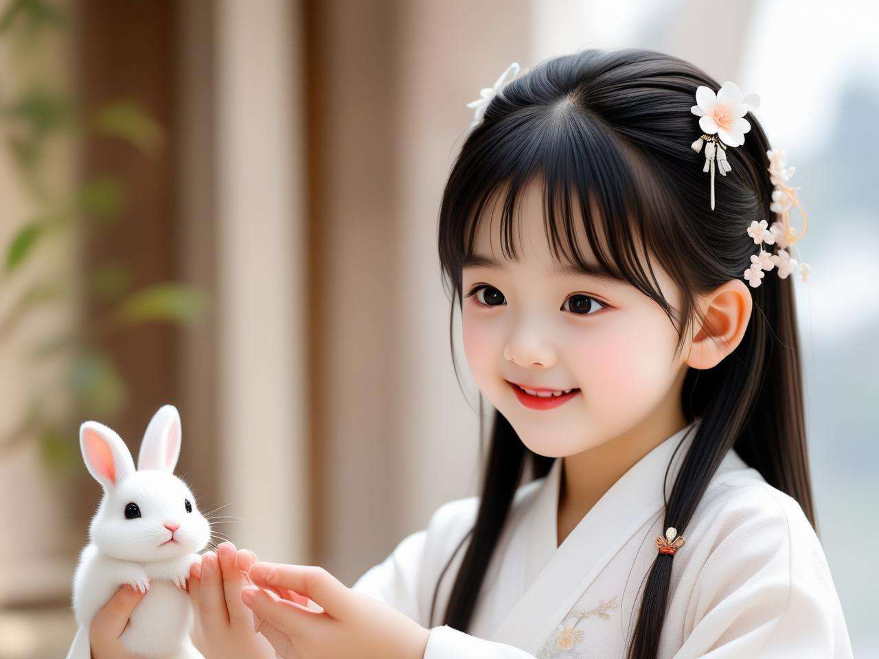 姓魏好听稀少女孩名,属兔超有寓意