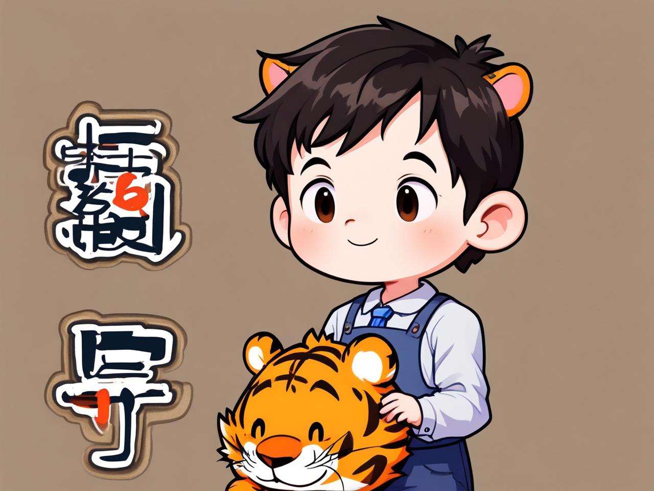 劳姓虎宝宝起名二字，展现独特气质与魅力