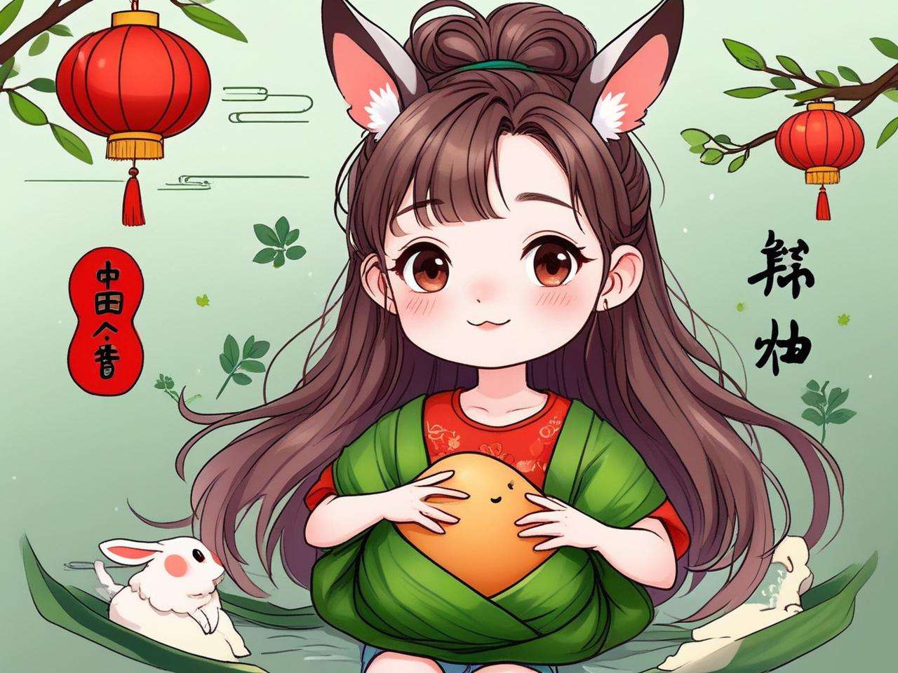 属兔女孩子端午节出生好吗？名字与节日的缘分
