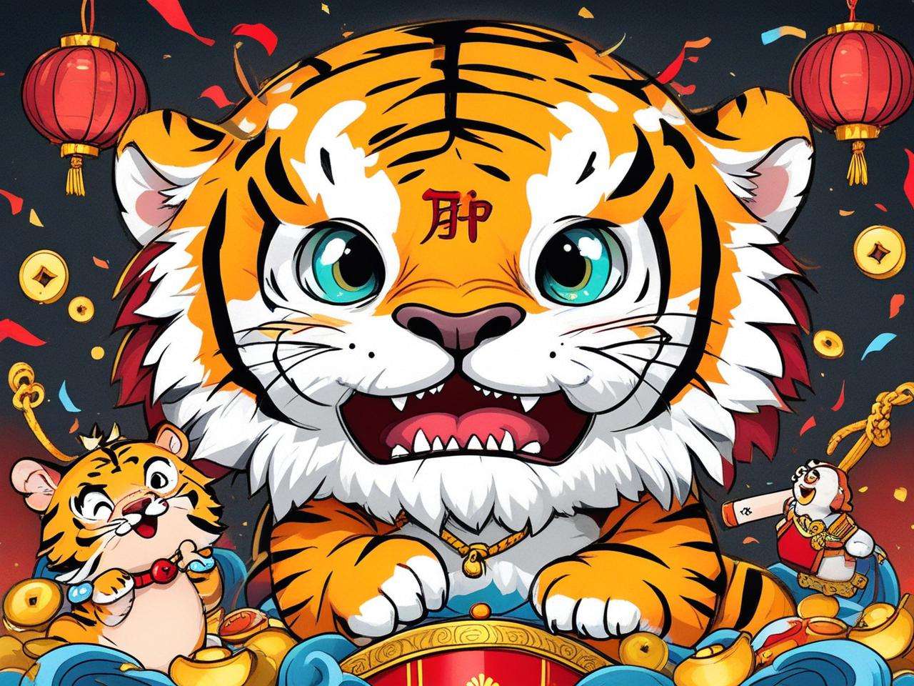 胆大能辟邪吗?属虎男孩名字大揭秘