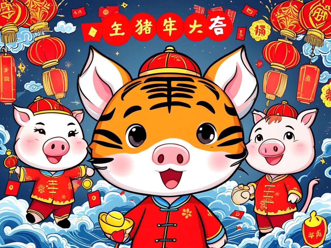 猪年男生姓李属虎,起个好名字助其成长