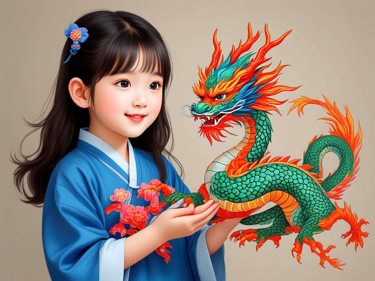 女儿属龙，取什么名字好听？这里有答案！