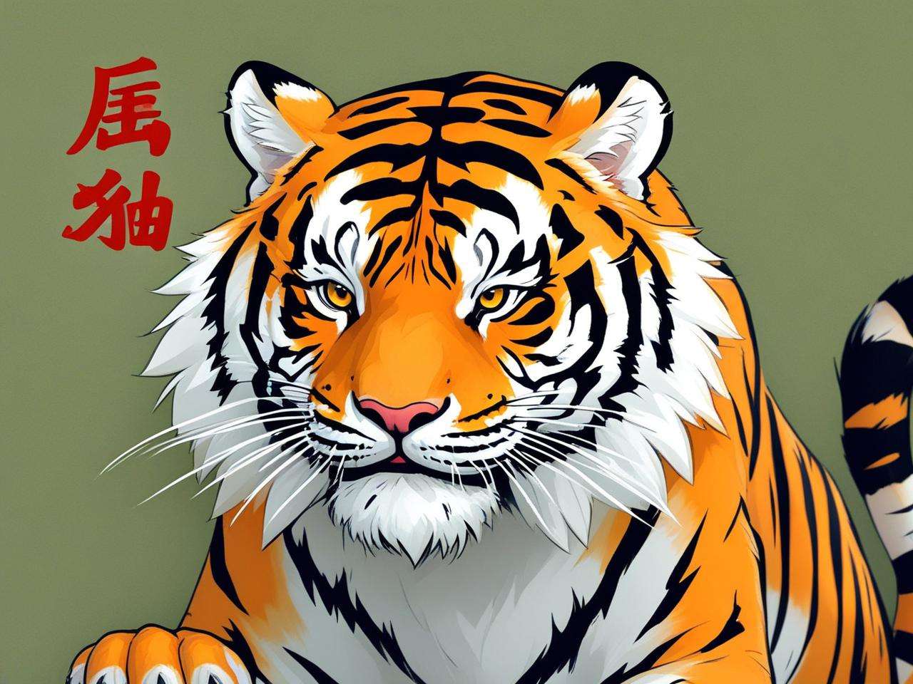 属虎叫岳艺名字好吗