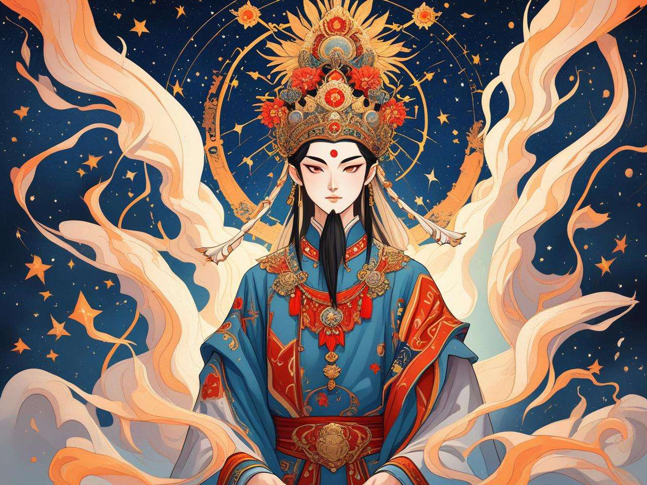 文昌星：文化智慧象征，点亮人生之路
