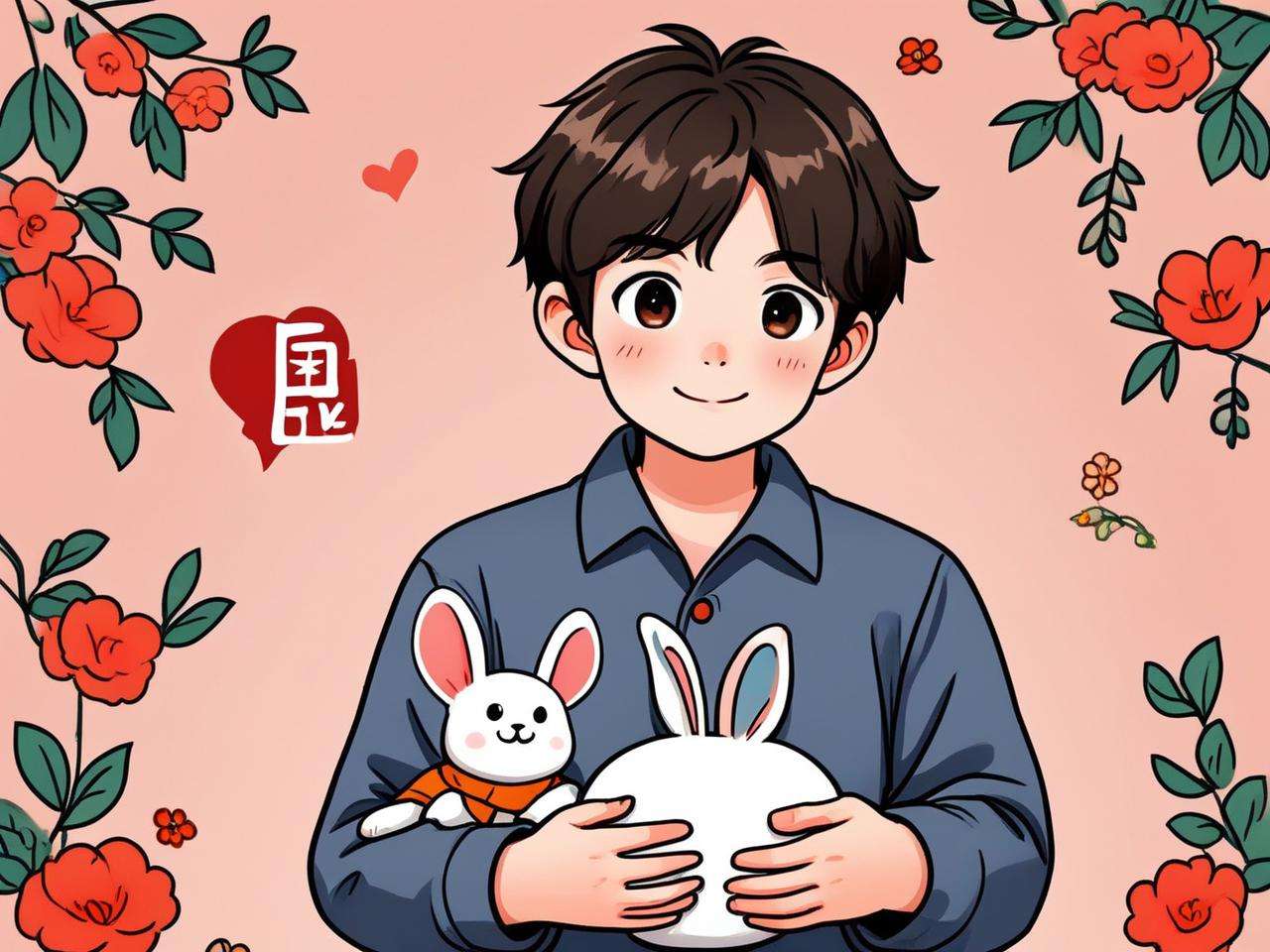 属兔名字带心字吉利吗男孩？答案在此！