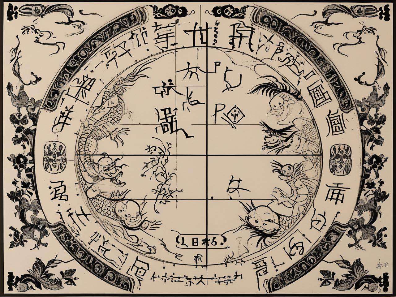 瓷板画艺术与命理:瓷面上的命运画卷