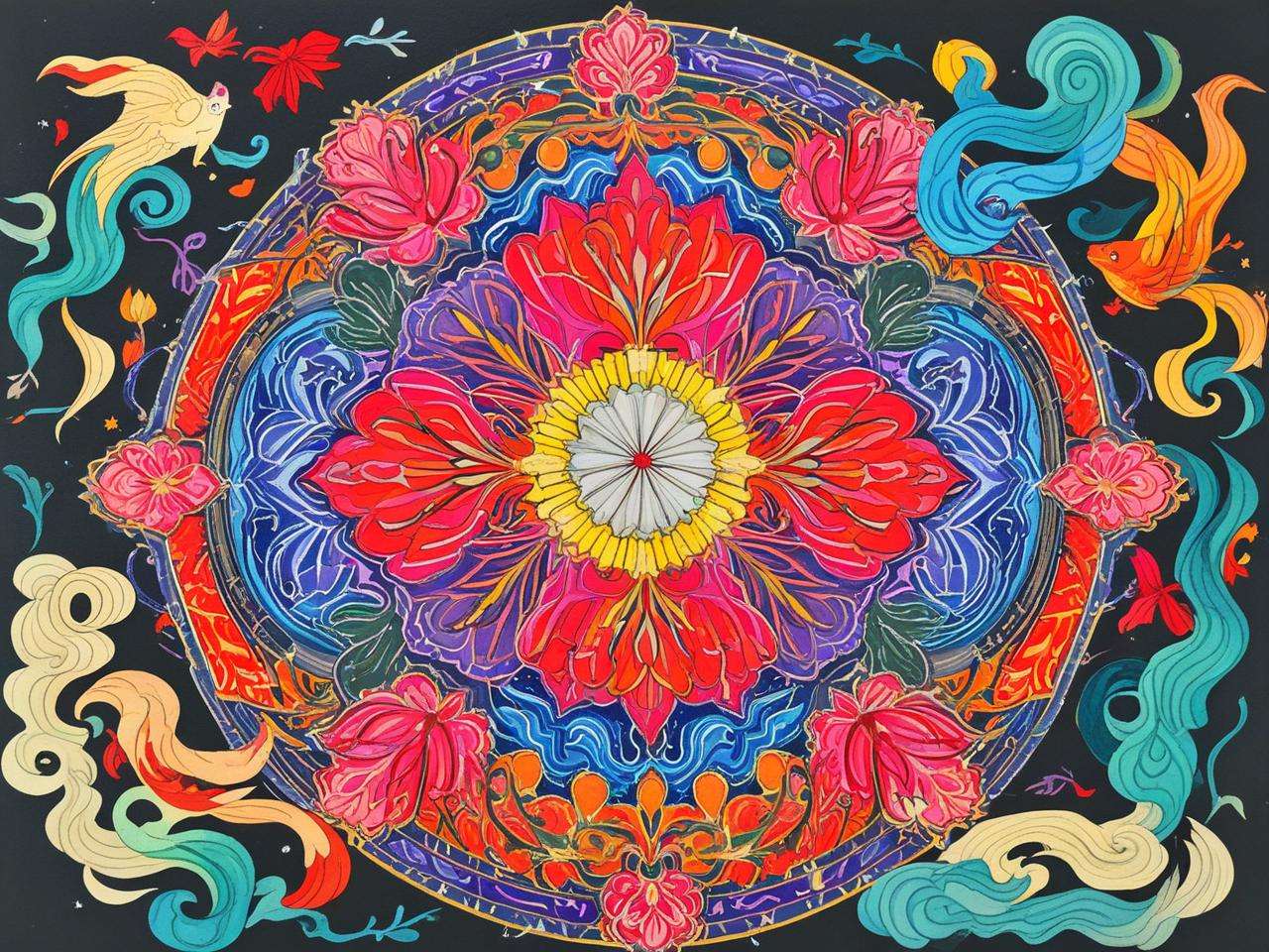 绘画与命理：描绘命运的色彩