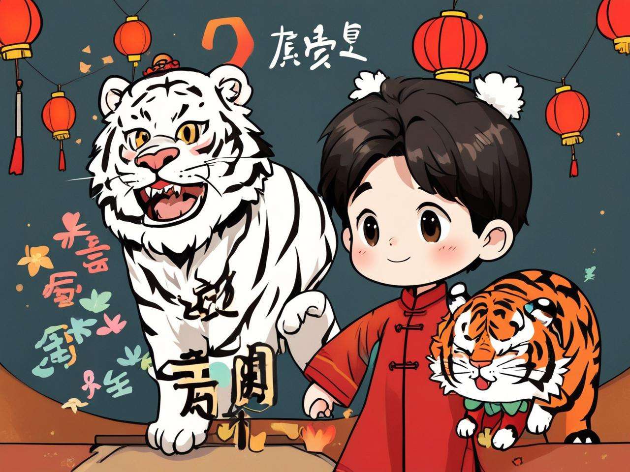 属虎越字男孩起名，蕴含虎之气质与寓意