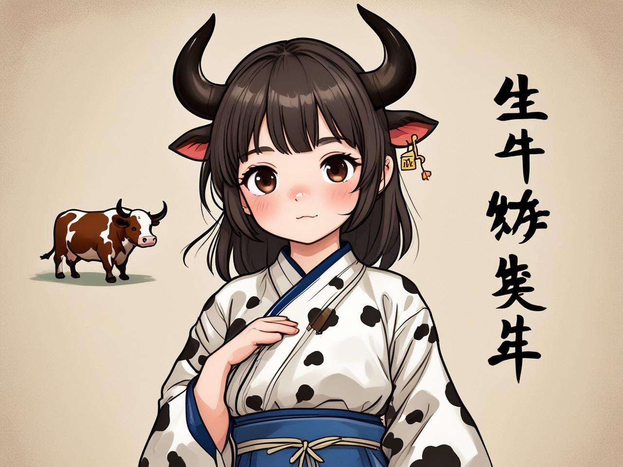 女孩名字属牛，她的故事与美好相伴