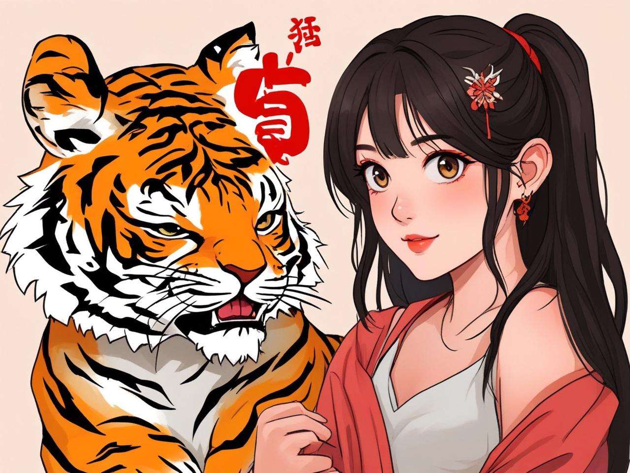 属虎女孩带“博”字名字，寓意美好与智慧