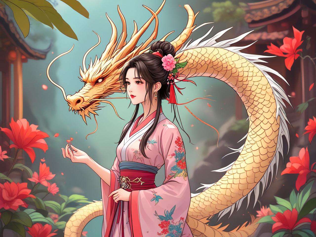 为女孩子取与龙相关且五行属木的名字及寓意