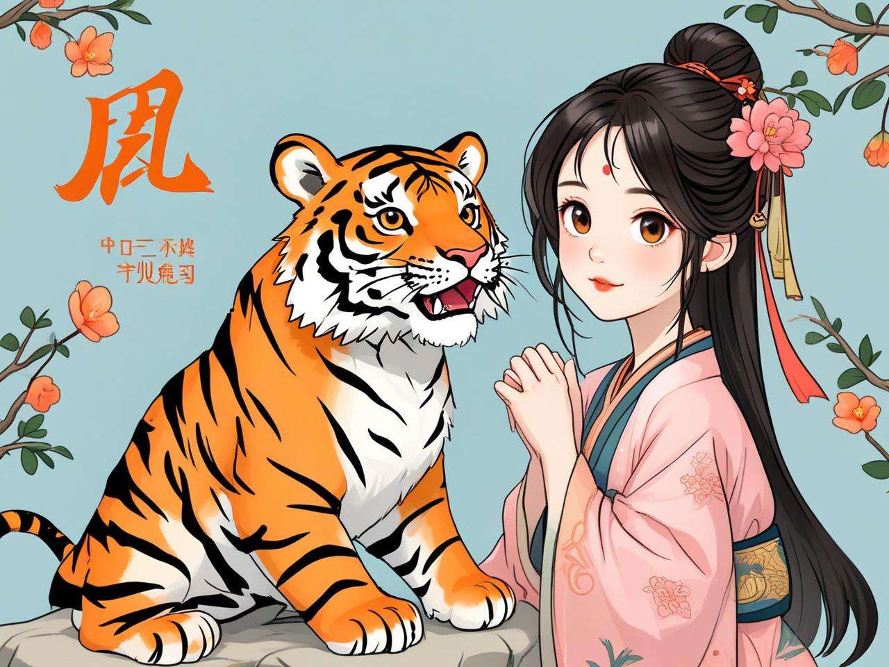 属虎女孩子名字能带羽字吗？探寻其中奥秘