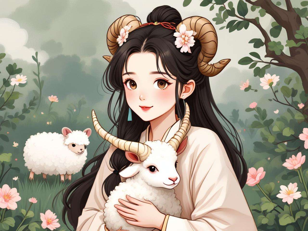属羊属马女孩起名字,好听又有寓意