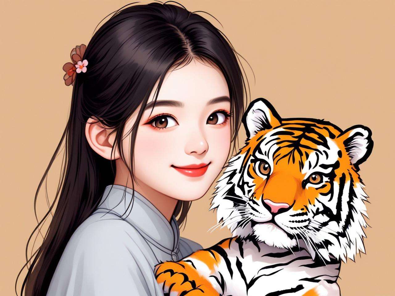 姓赵女孩名字属虎用叠字好不好?