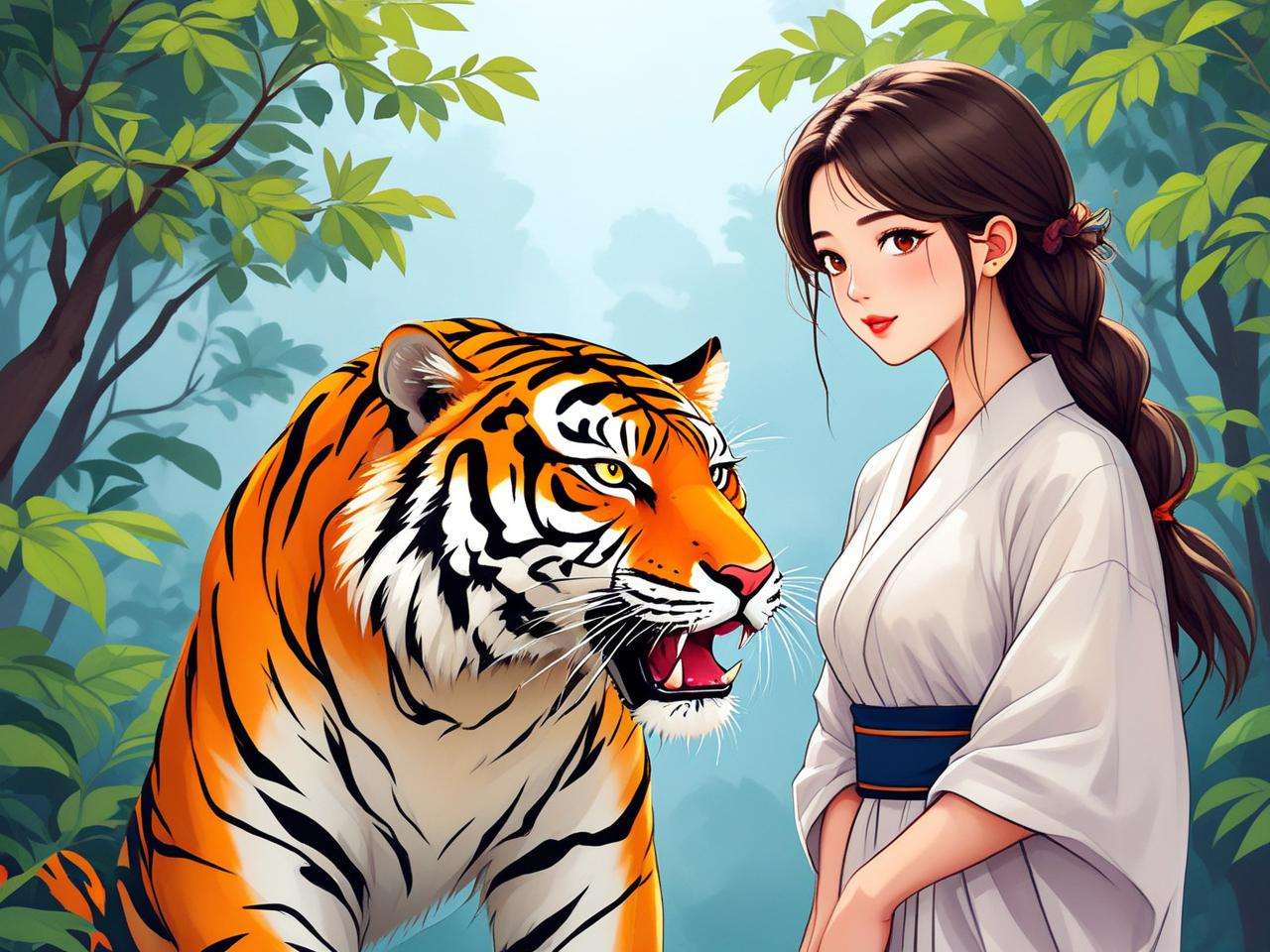 属虎女孩姓什么名字好听?这些名字超棒!
