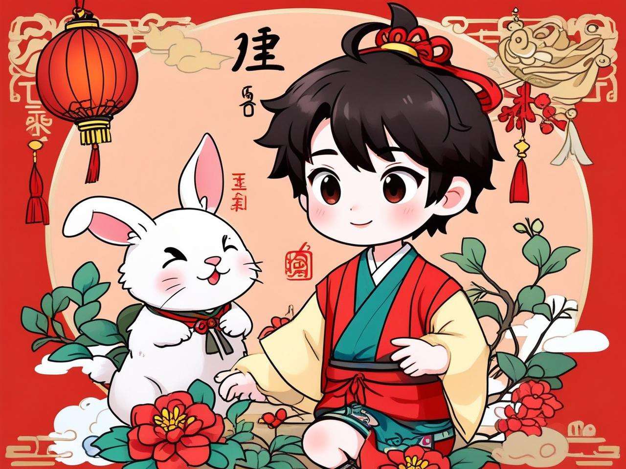 衡韵兔年男宝名,灵动气质展不凡
