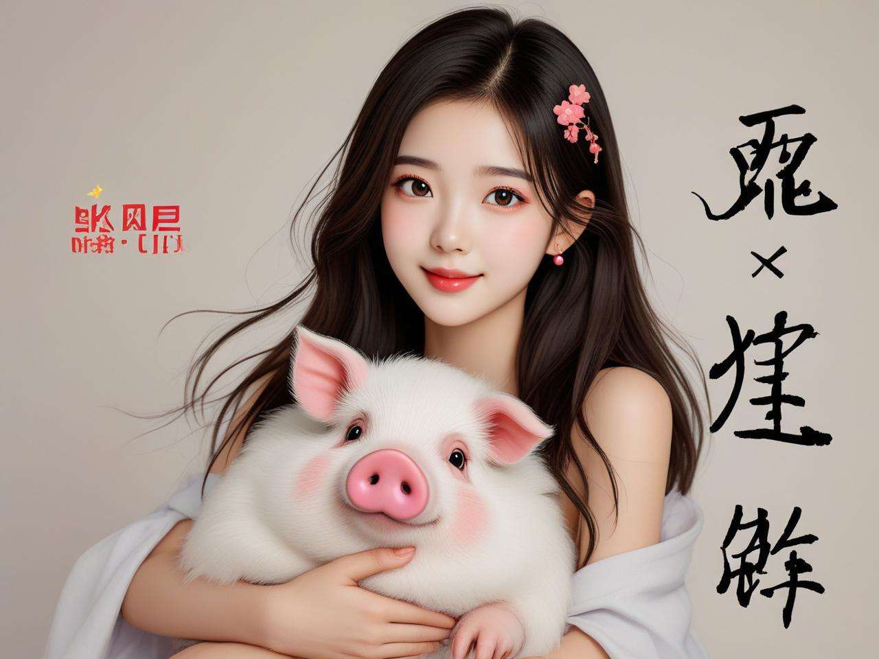 属猪女孩名字带飘，美好寓意与灵动气质
