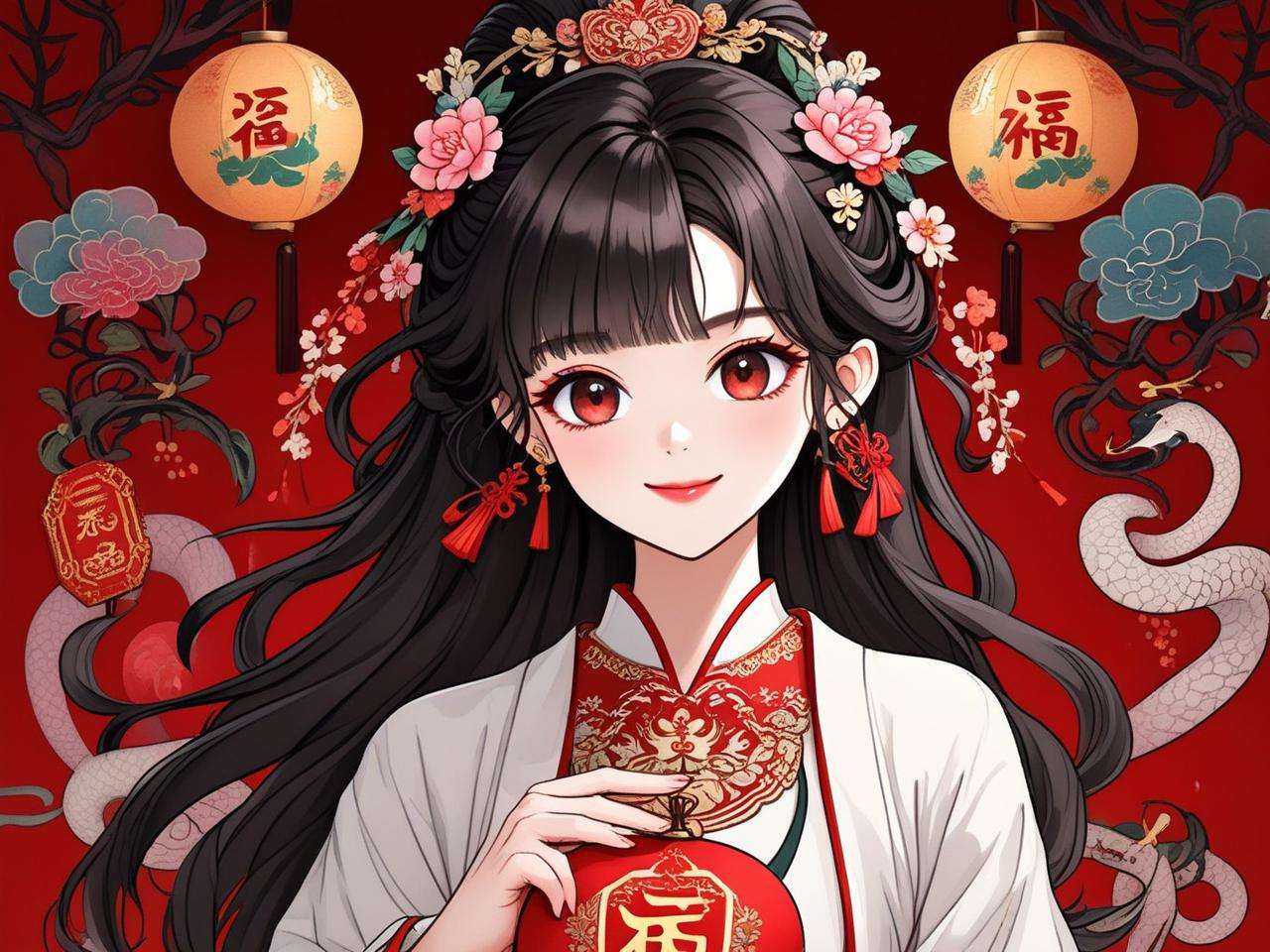 属蛇女生用福字起名是否合适？