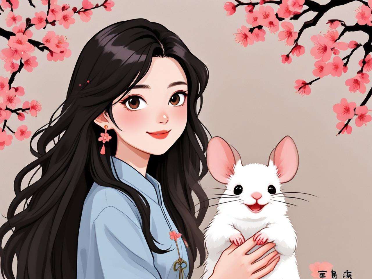 属鼠女生叫梅傅杰好不好？名字解析与寓意