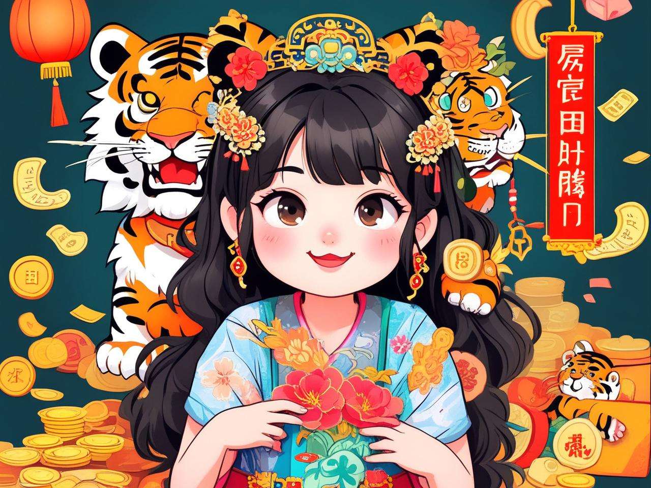 属虎的女孩子名字与钱财相关，有何奥秘？