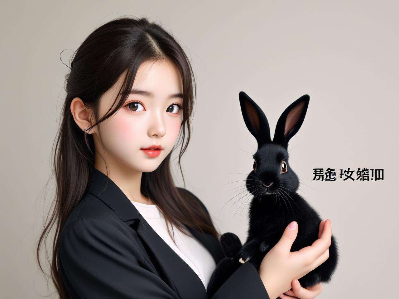 属黑兔女宝宝起名字,寓意美好超好听