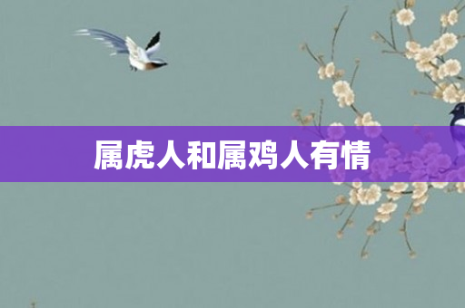 属虎人和属鸡人有情