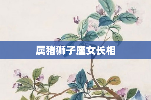 属猪狮子座女长相
