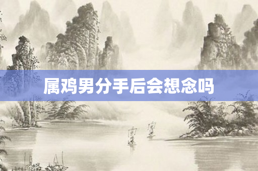属鸡男分手后会想念吗