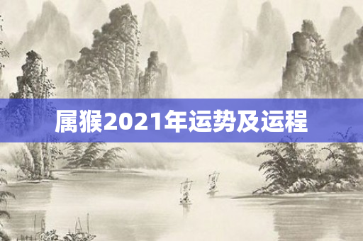 属猴2021年运势及运程
