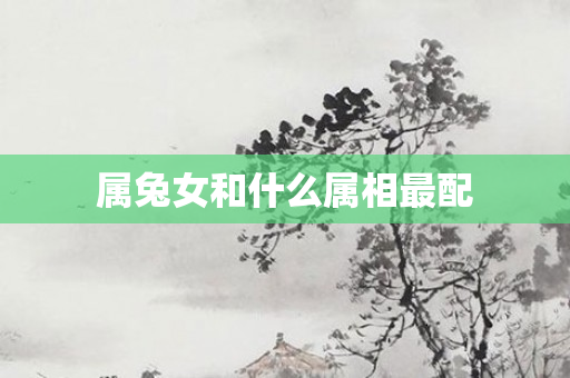 属兔女和什么属相最配