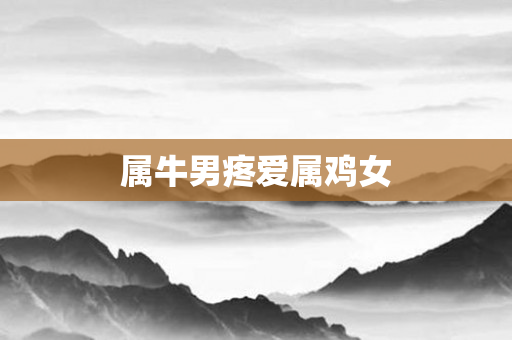 属牛男疼爱属鸡女