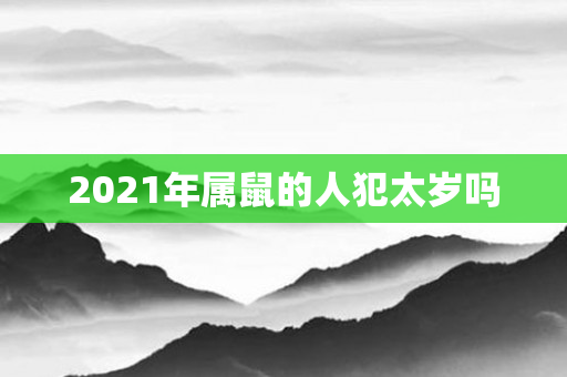 2021年属鼠的人犯太岁吗