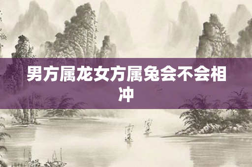 男方属龙女方属兔会不会相冲