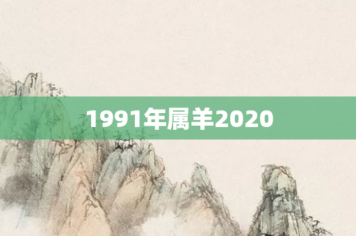 1991年属羊2020