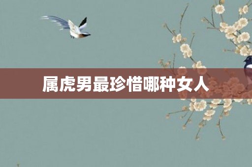 属虎男最珍惜哪种女人