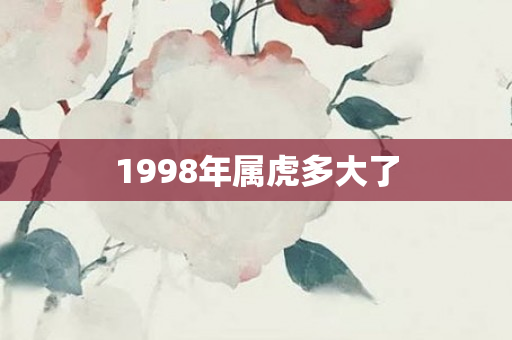 1998年属虎多大了