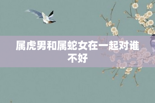 属虎男和属蛇女在一起对谁不好